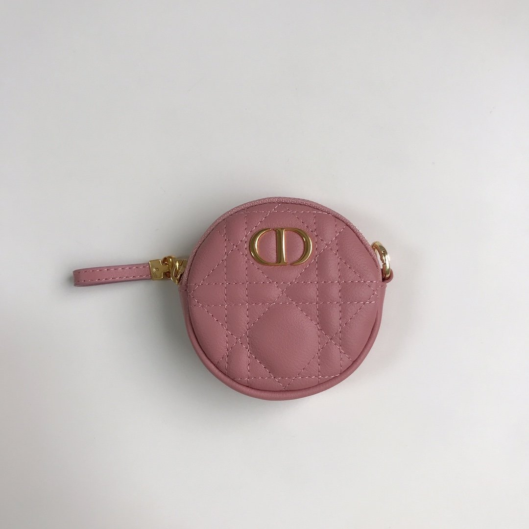 [DIOR] 카로 CARO 미니 라운드 파우치