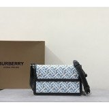 [BURBERRY] 모노그램 프린트 크로스바디백