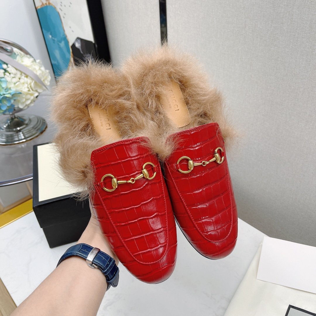 [GUCCI] 구찌 프린스타운 뮬 퍼블로퍼 - 2가지 색상