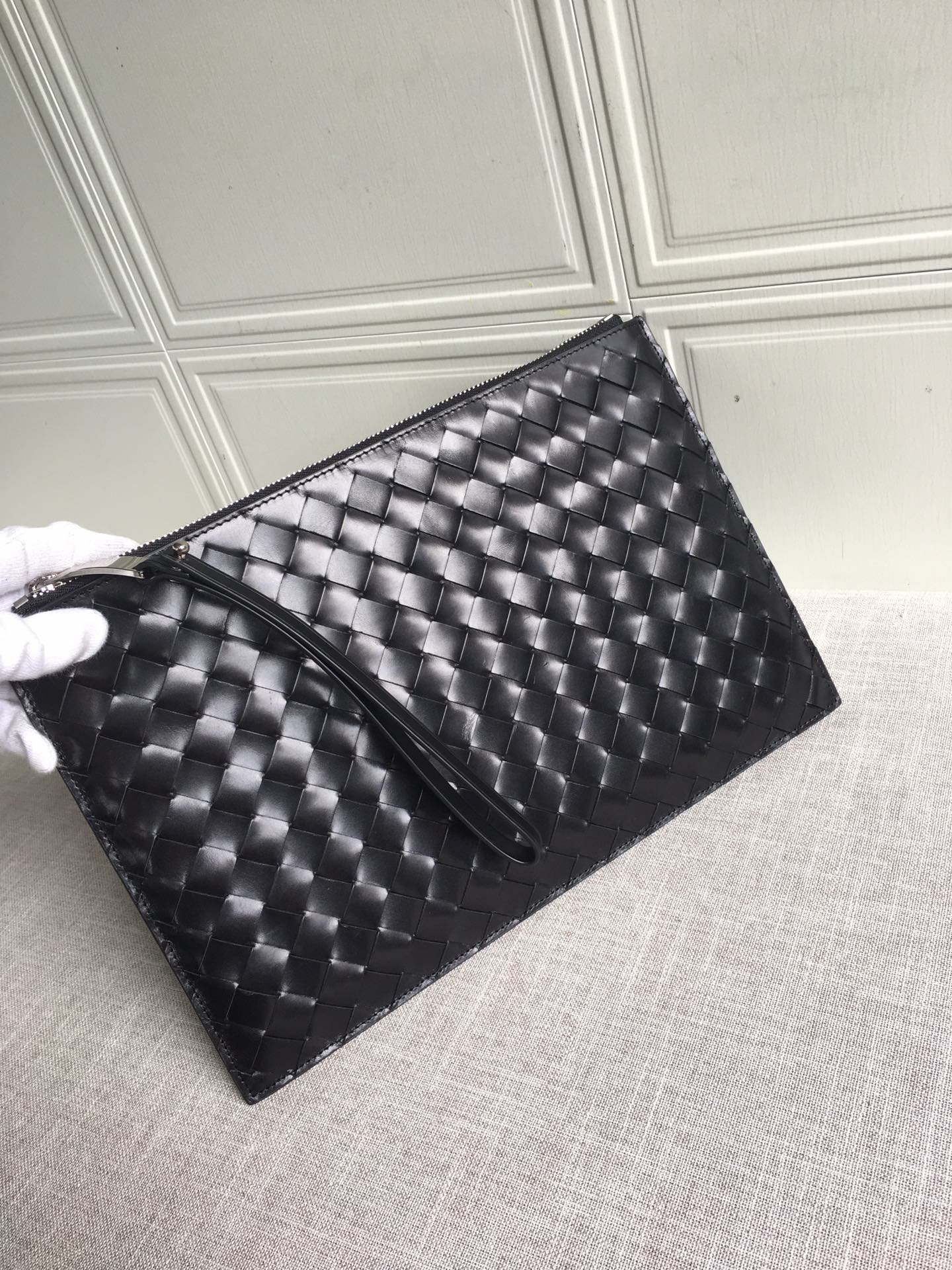 [Bottega/SA급] 인트레치아토 클러치백 -송치가죽