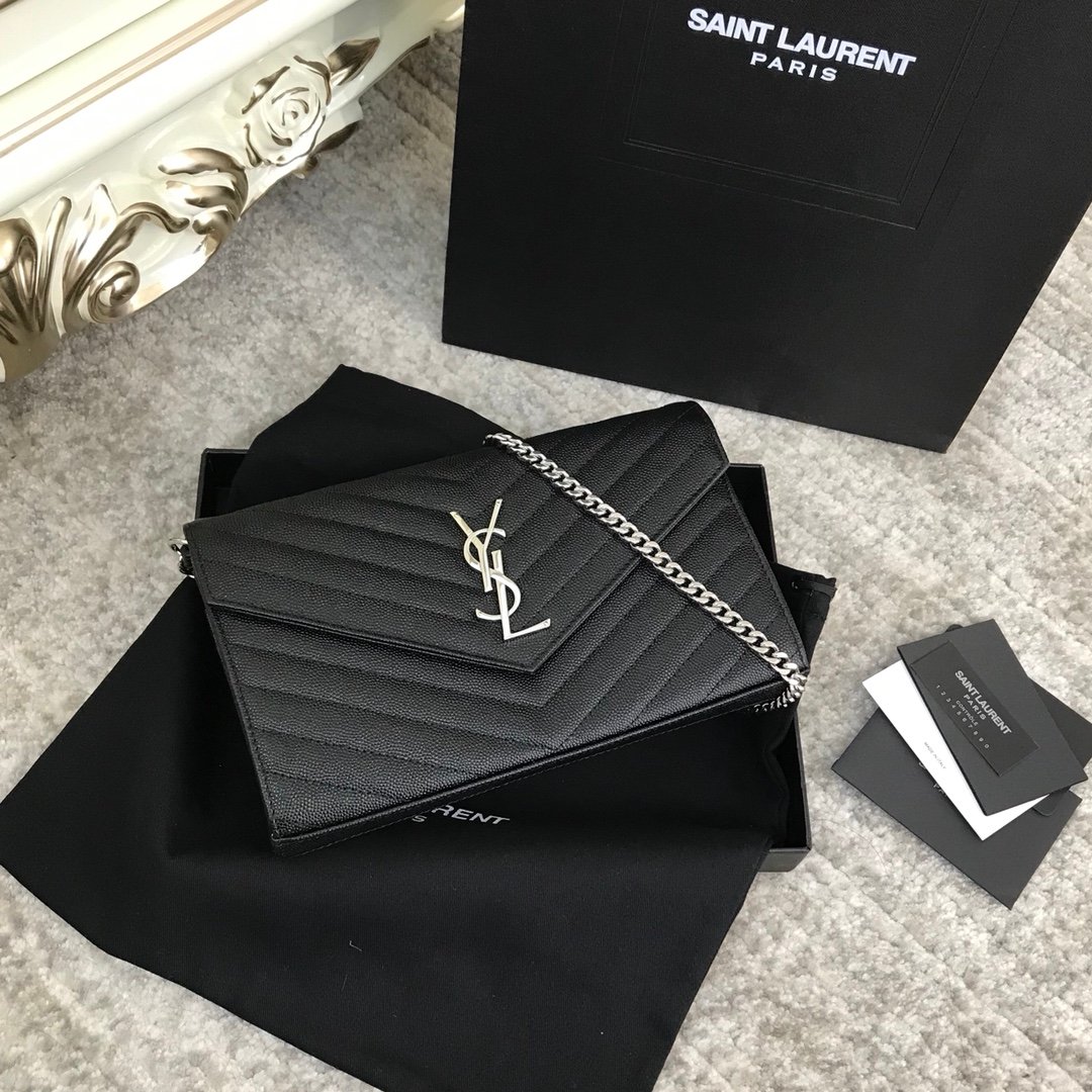 [YSL] 모노그램 엔벨로프 체인 지갑 WOC 22.5cm -13색상