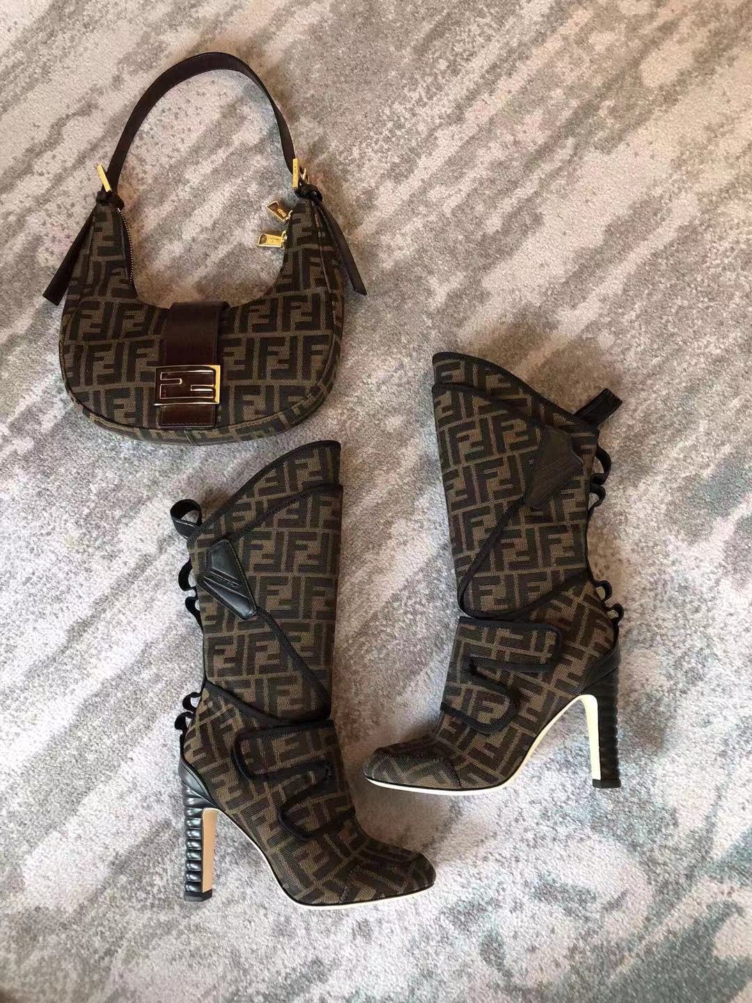 [FENDI/SA급] 펜디 미들 부츠