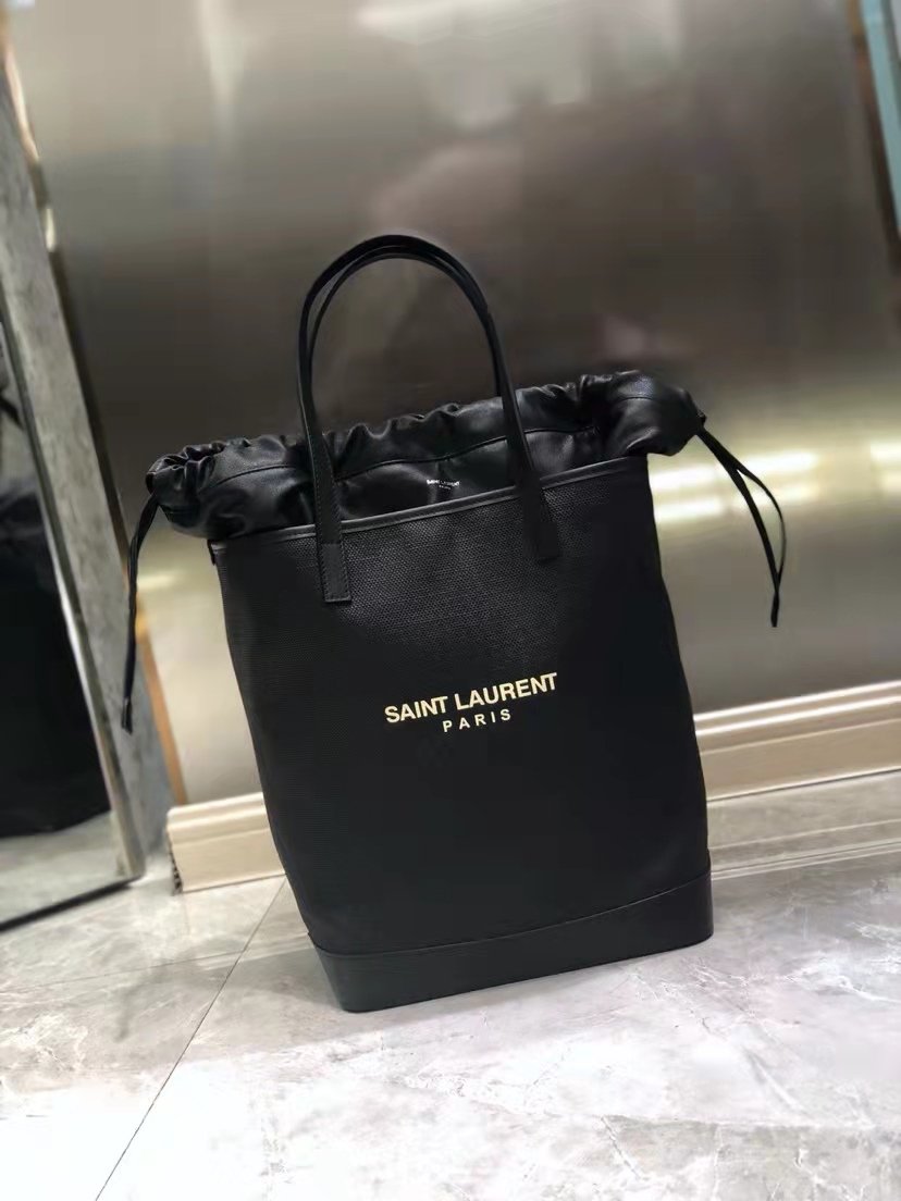 [YSL] 생로랑 테디 캔버스 버킷백