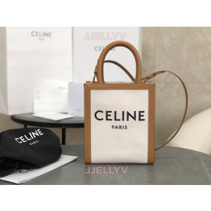 [CELINE/백경] 미니 버티컬 카바스 백 -정품가죽
