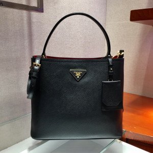 [PRADA/SA급] 사피아노 두블레 와이드 토트백