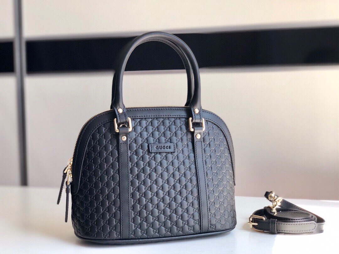 [GUCCI] 마이크로 시마 미니돔 토트백