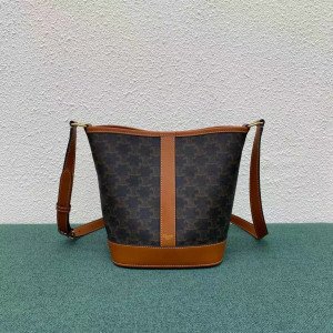 [CELINE/SA급] 미듐 트리오페 버킷백