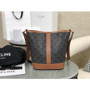 [CELINE/백경] 스몰 트리오페 버킷백 -정품가죽