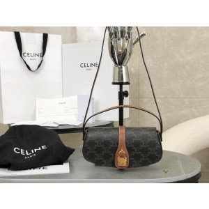[CELINE/백경] 트리오페 클러치 온 스트랩 백 -정품가죽