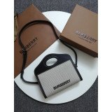 [BURBERRY] 캔버스 숄더백