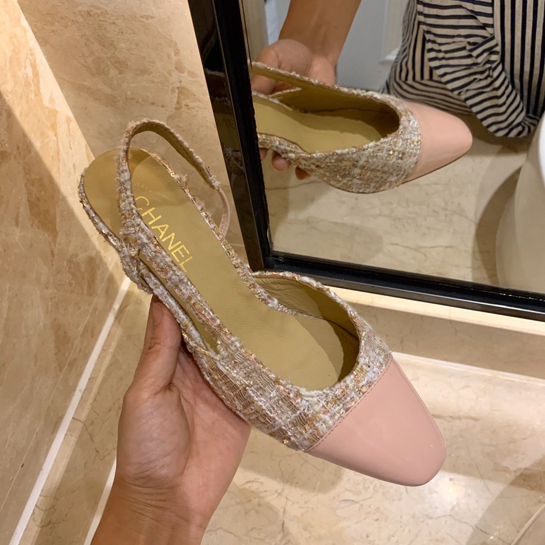 [CHANEL] 샤넬 트위드 슬링백