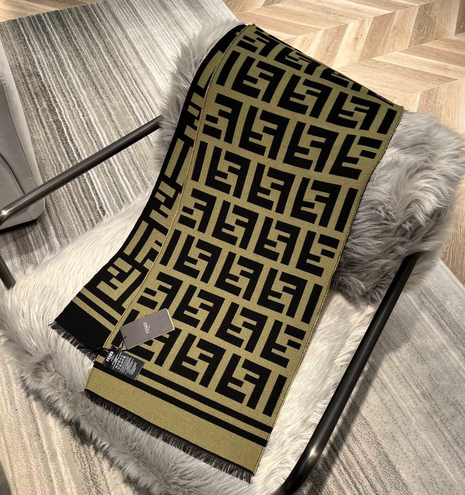 [FENDI/SA팀스카프] 펜디 울 머플러·목도리