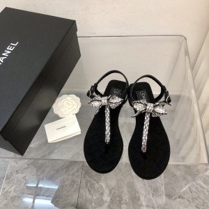 [CHANEL] T스트랩 샌들