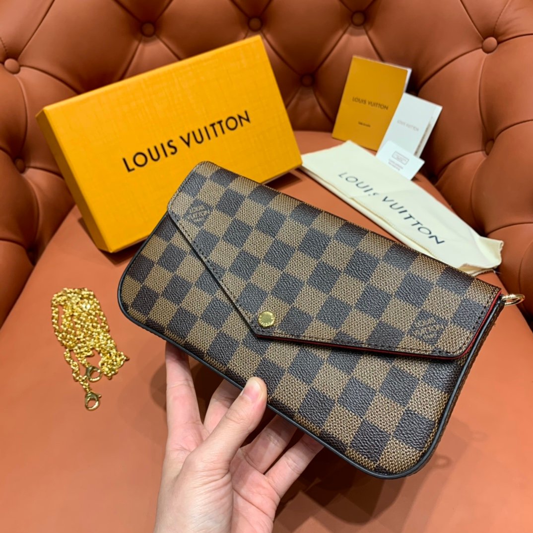 [LV/OC] 루이비통 다미에 에벤 캔버스 포쉐트 펠리시