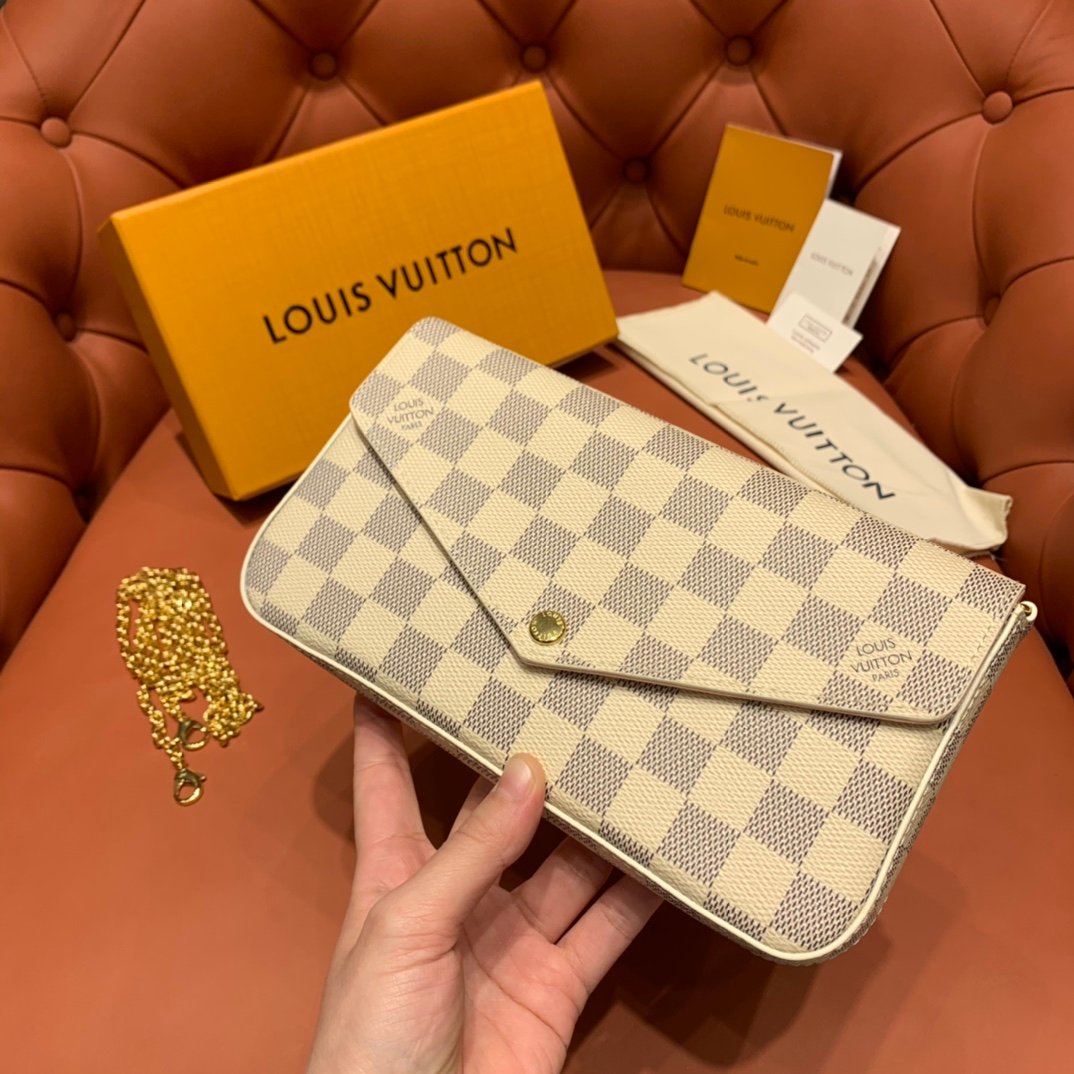 [LV/OC] 루이비통 다미에 아주르 캔버스 포쉐트 펠리시