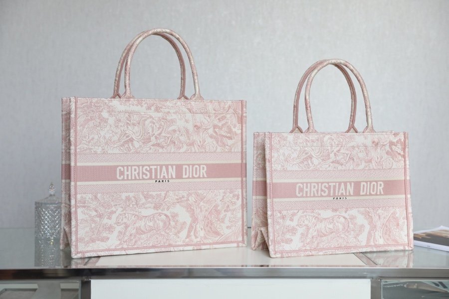 [DIOR/DR96] 북토트백 미듐 / 라지