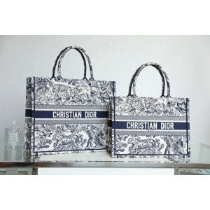 [DIOR/DR96] 북토트백 미듐 / 라지