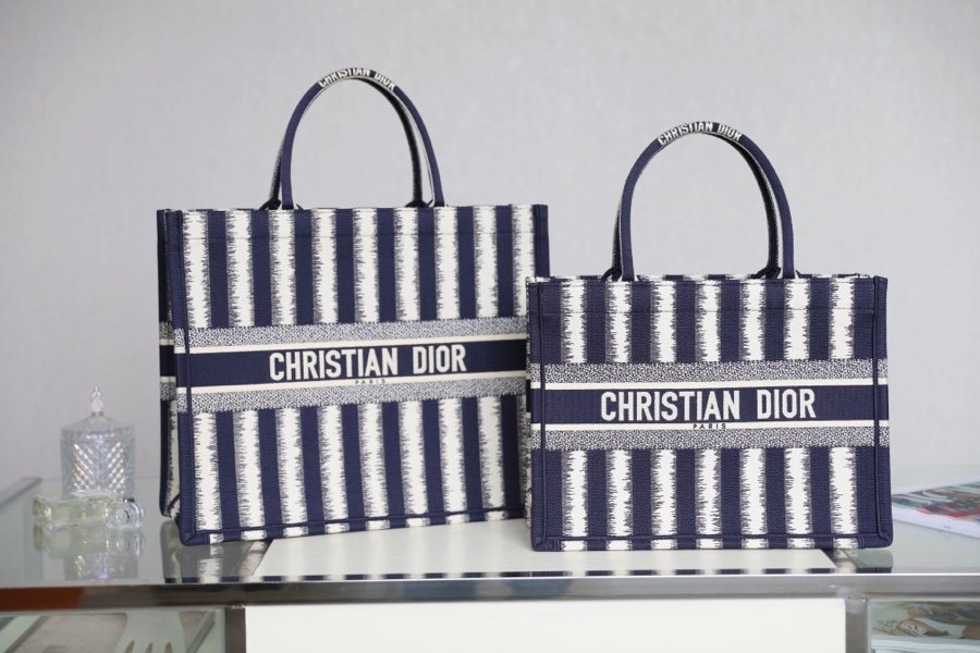 [DIOR/DR96] 북토트백 미듐 / 라지