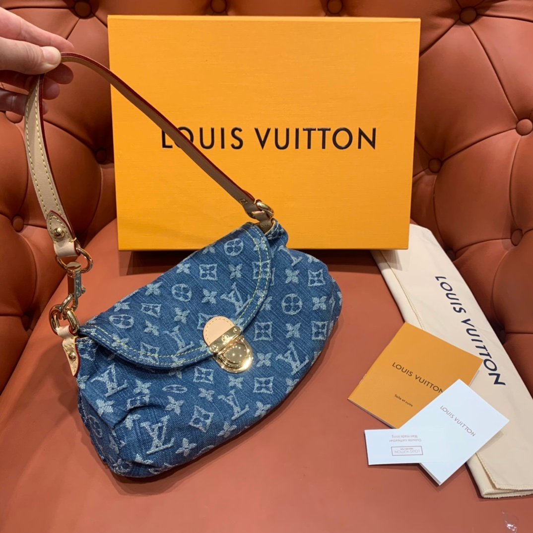 [LV/OC] 루이비통 데님 미니 프리티