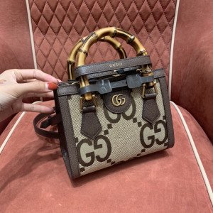 [GUCCI/OC] 구찌 다이애나 점보 GG 미니 토트백
