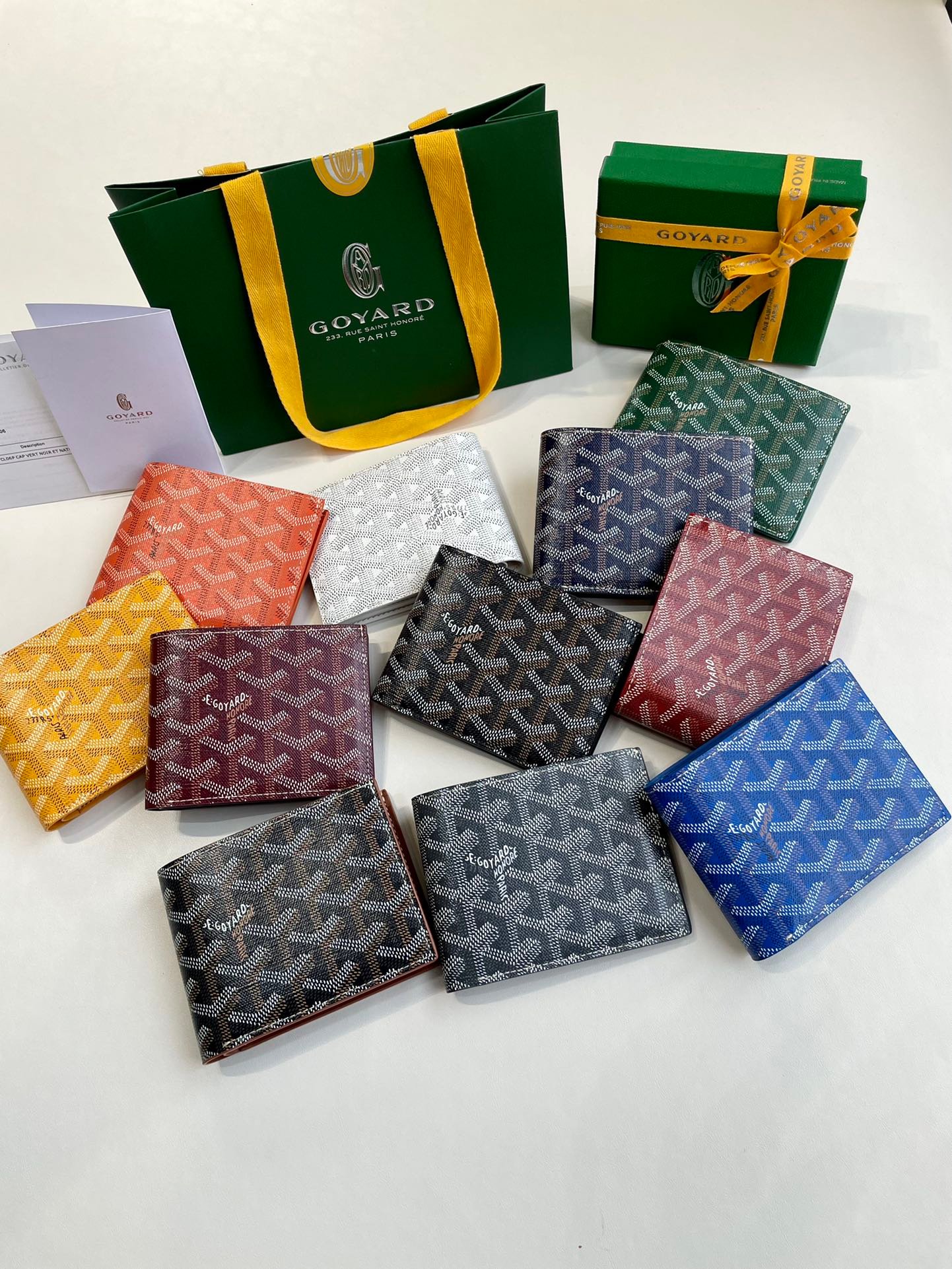 [GOYARD/리미티드] VICTOIRE 빅투와르(빅투아르) 반지갑