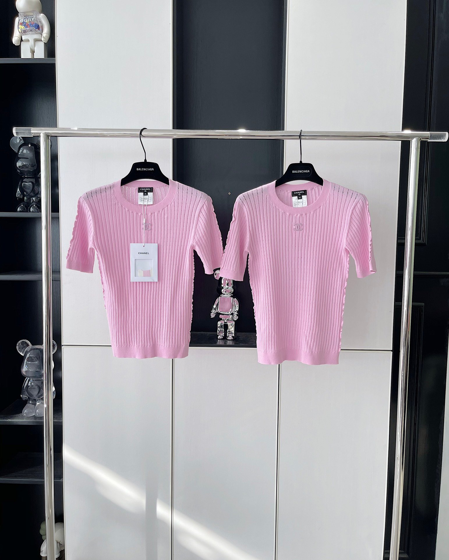 [CHANEL] 샤넬 니트 티셔츠  -V공장