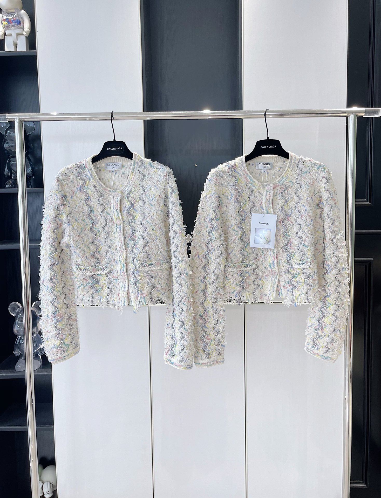 [CHANEL] 샤넬 트위드 자켓  -V공장