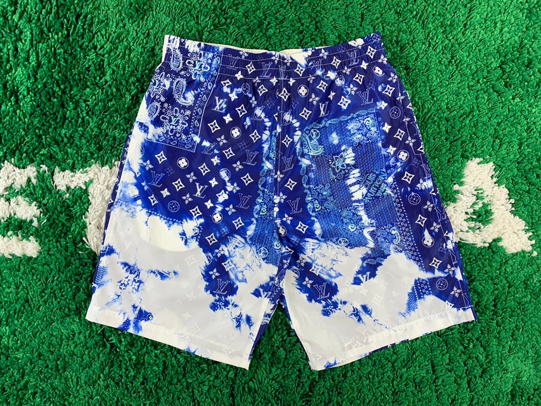 [LOUIS VUITTON] 반다나 쇼츠 -잔디집