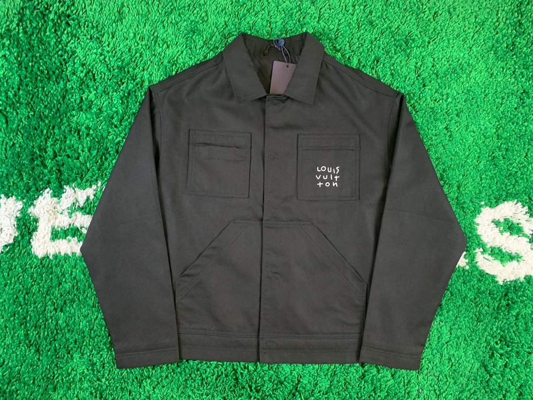 [LOUIS VUITTON] 루이비통 스프레드 테크니컬 오버셔츠 -잔디집