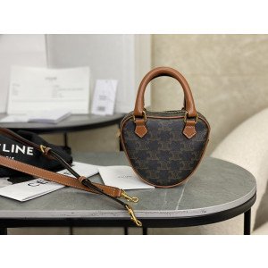 [CELINE/백경] 미듐 트리오페 하트백 -정품가죽