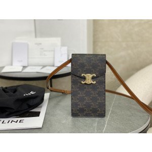 [CELINE/백경] 버티컬 폰 파우치 -정품가죽