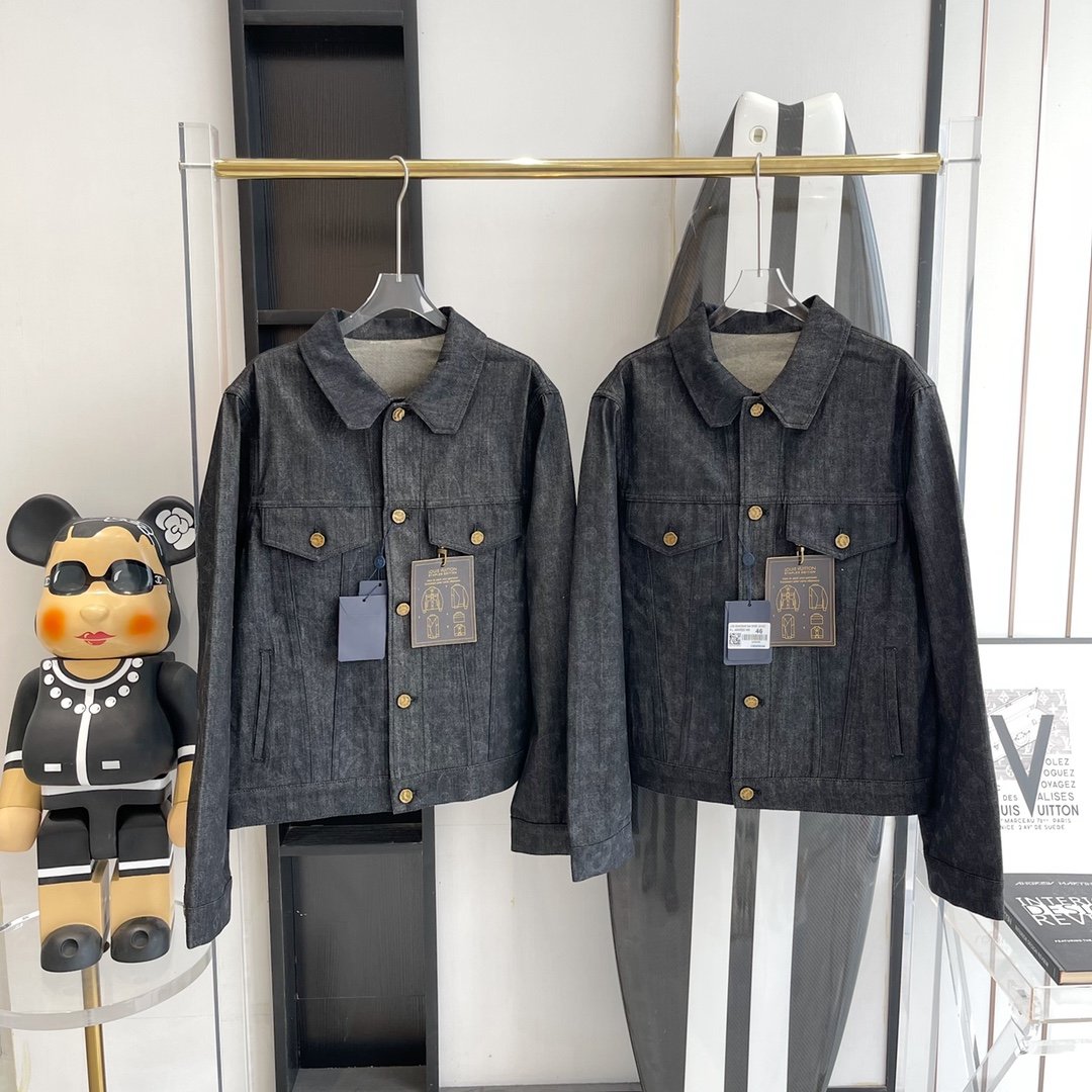 [LOUIS VUITTON] 루이비통 데님 자켓  - 캠벨