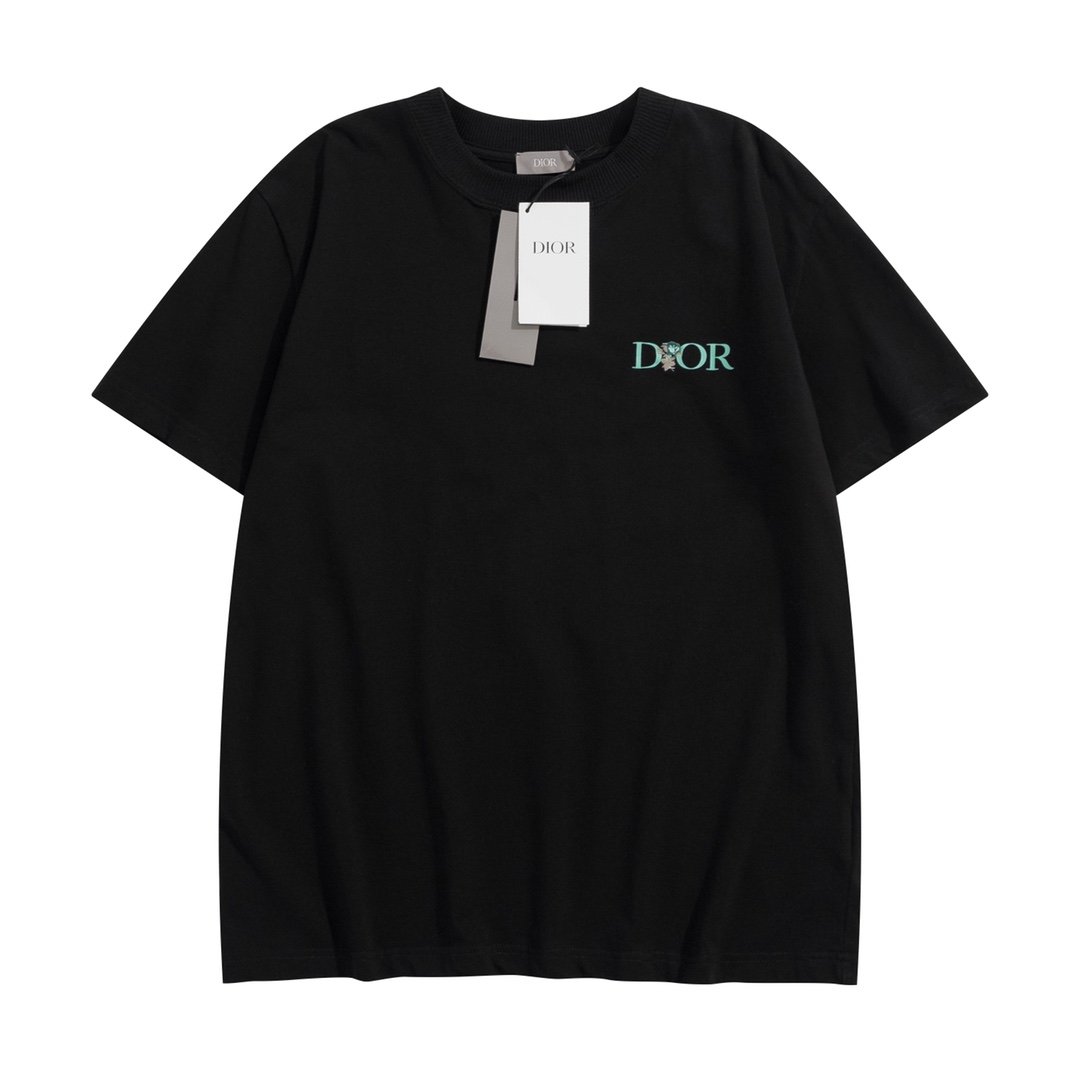 [DIOR] 디올 장미 반팔 티셔츠  -잔디집