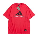 [BALENCIAGA] 발렌시아가 아디다스 로고 반팔 티셔츠  -잔디집