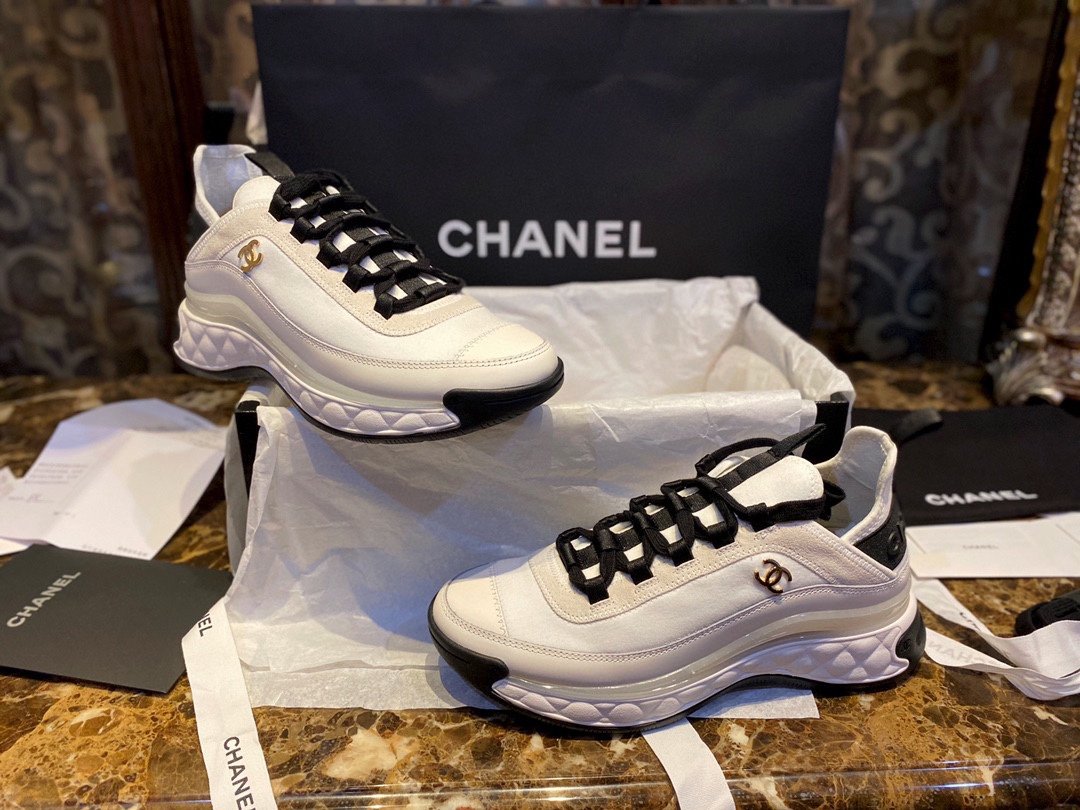 [CHANEL/해피] 믹스드파이버 스니커즈