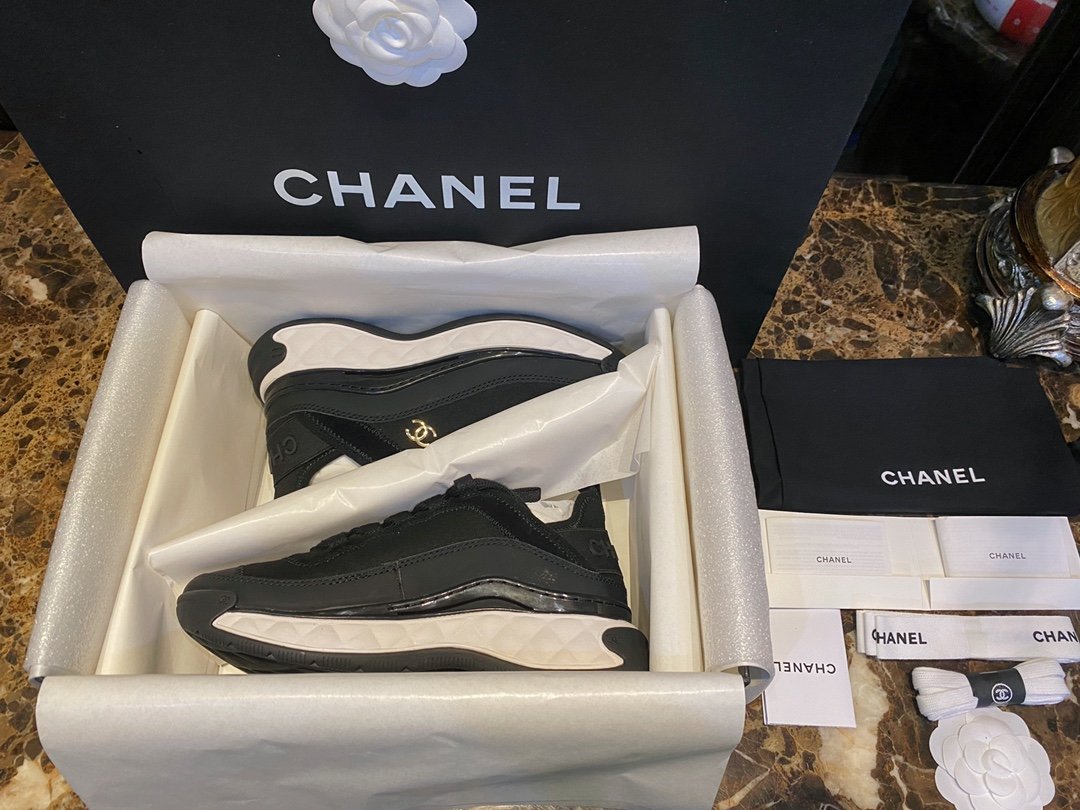 [CHANEL/해피] 믹스드파이버 스니커즈