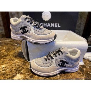 [CHANEL/해피] 샤넬 CC로고 퀼팅 스니커즈