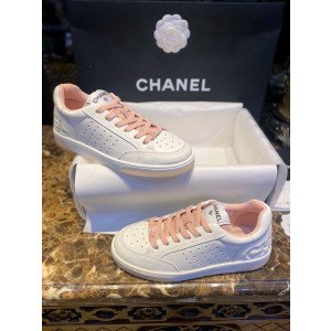 [CHANEL/해피] 샤넬 22P 백로고 테니스 스니커즈