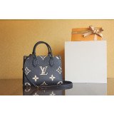 [LV/황벽] 온더고 PM 모노그램 앙프렝뜨 블랙/베이지