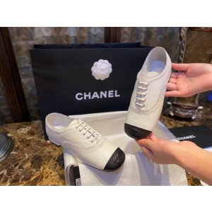 [CHANEL/해피] 샤넬 레이스업 로퍼