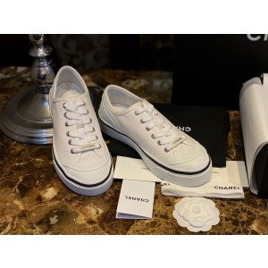[CHANEL/해피] 샤넬 캔버스 스니커즈
