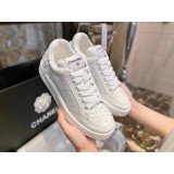 [CHANEL/해피] 샤넬 백로고 테니스 스니커즈