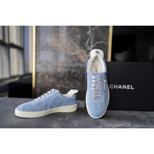 [CHANEL/해피] 샤넬 스웨이드 스니커즈