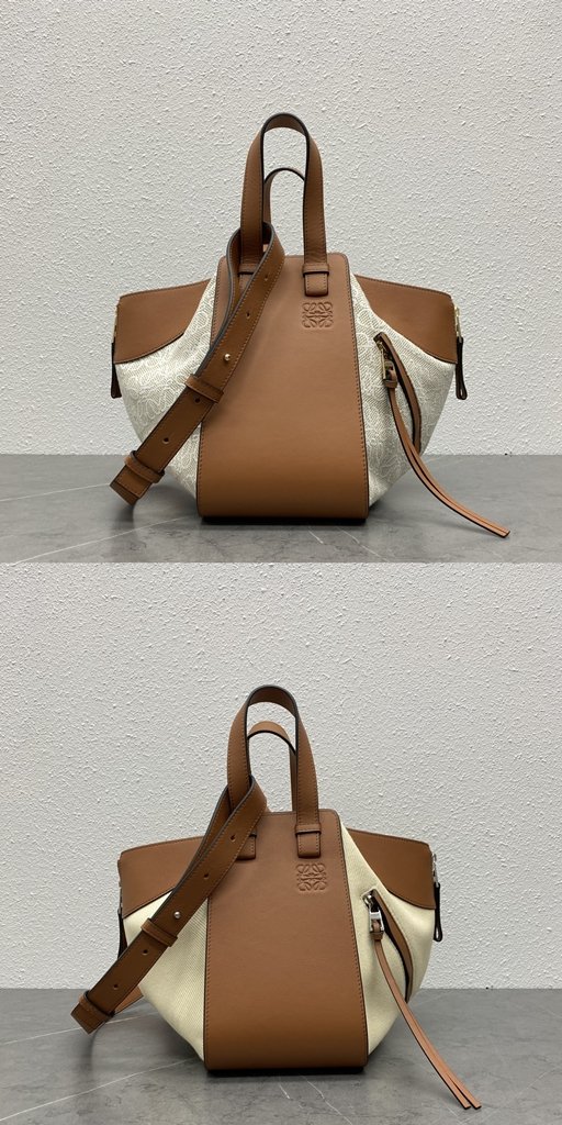 [LOEWE/Pomegranate] 스몰 캔버스 해먹백