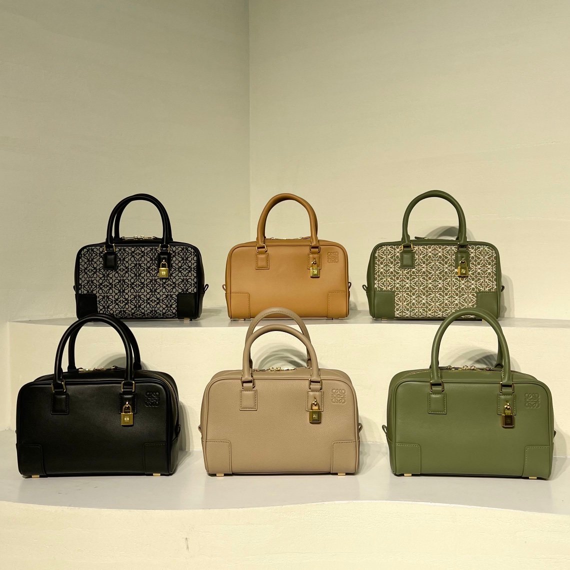 [LOEWE/Pomegranate] 아마조나 23 백