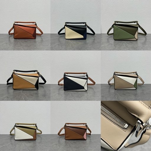 [LOEWE/Pomegranate] 스몰 퍼즐백