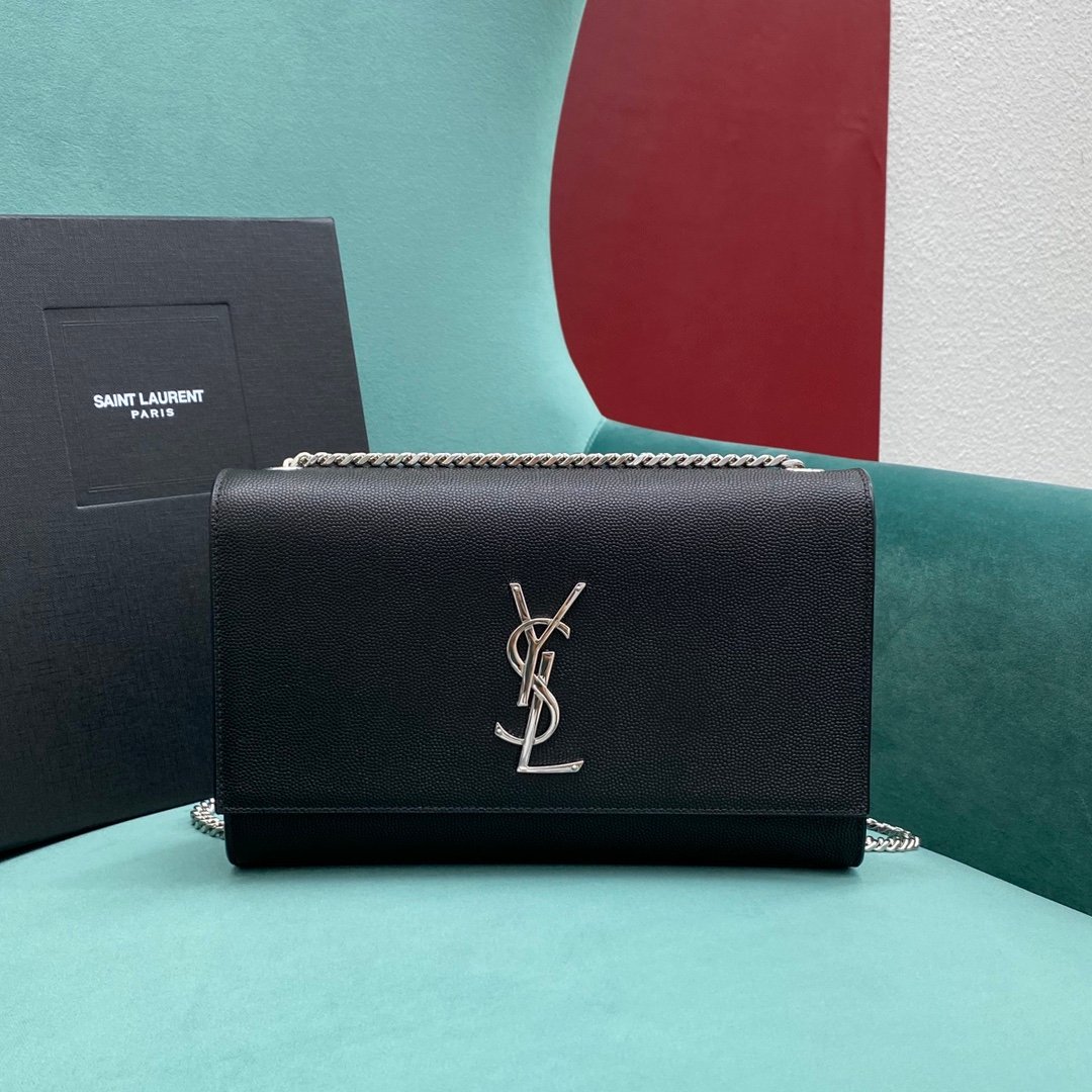 [YSL/석류] 입생로랑 모노그램 케이트 사첼백