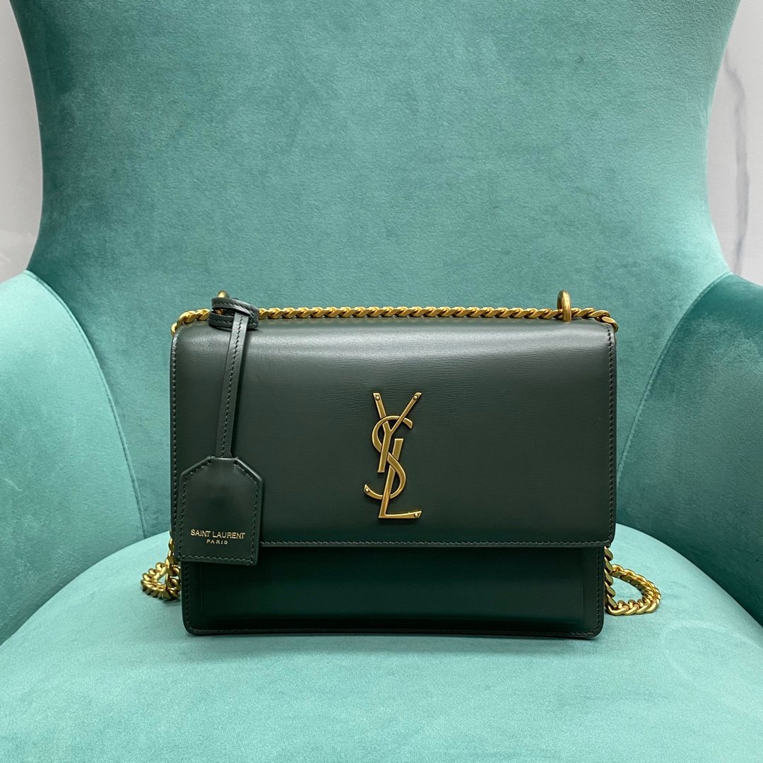 [YSL/석류] 입생로랑 모노그램 미디엄 선셋