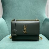 [YSL/석류] 입생로랑 모노그램 미디엄 선셋