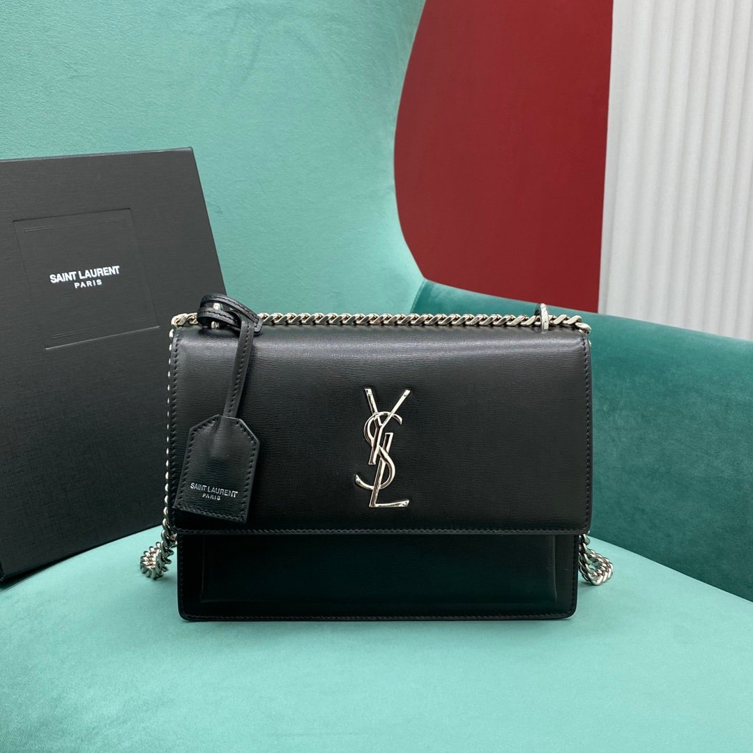 [YSL/석류] 입생로랑 모노그램 미디엄 선셋
